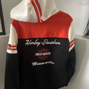 Vintage Harley-Davidson Women's Classic Colorblock Hoodie